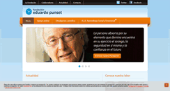 Desktop Screenshot of fundacionpunset.org